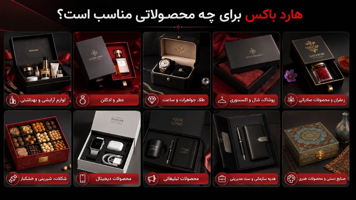 هارد باکس برای چه محصولاتی مناسب است؟