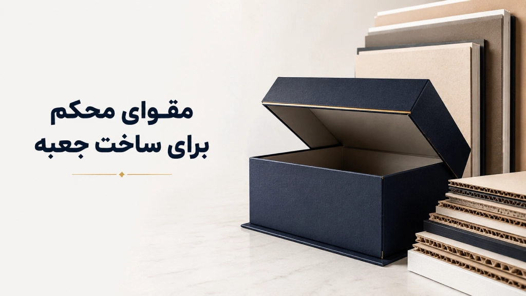 مقوای محکم برای ساخت جعبه