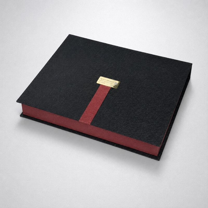 هاردباکس کتابی چاپی ساده