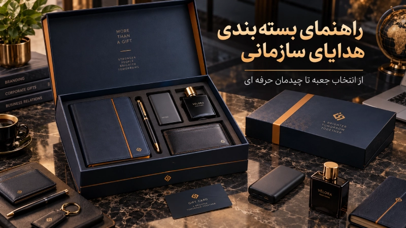 راهنمایی بسته بندی هدیه سازمانی